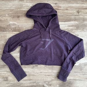 GYMSHARK CROPPED HOODIE